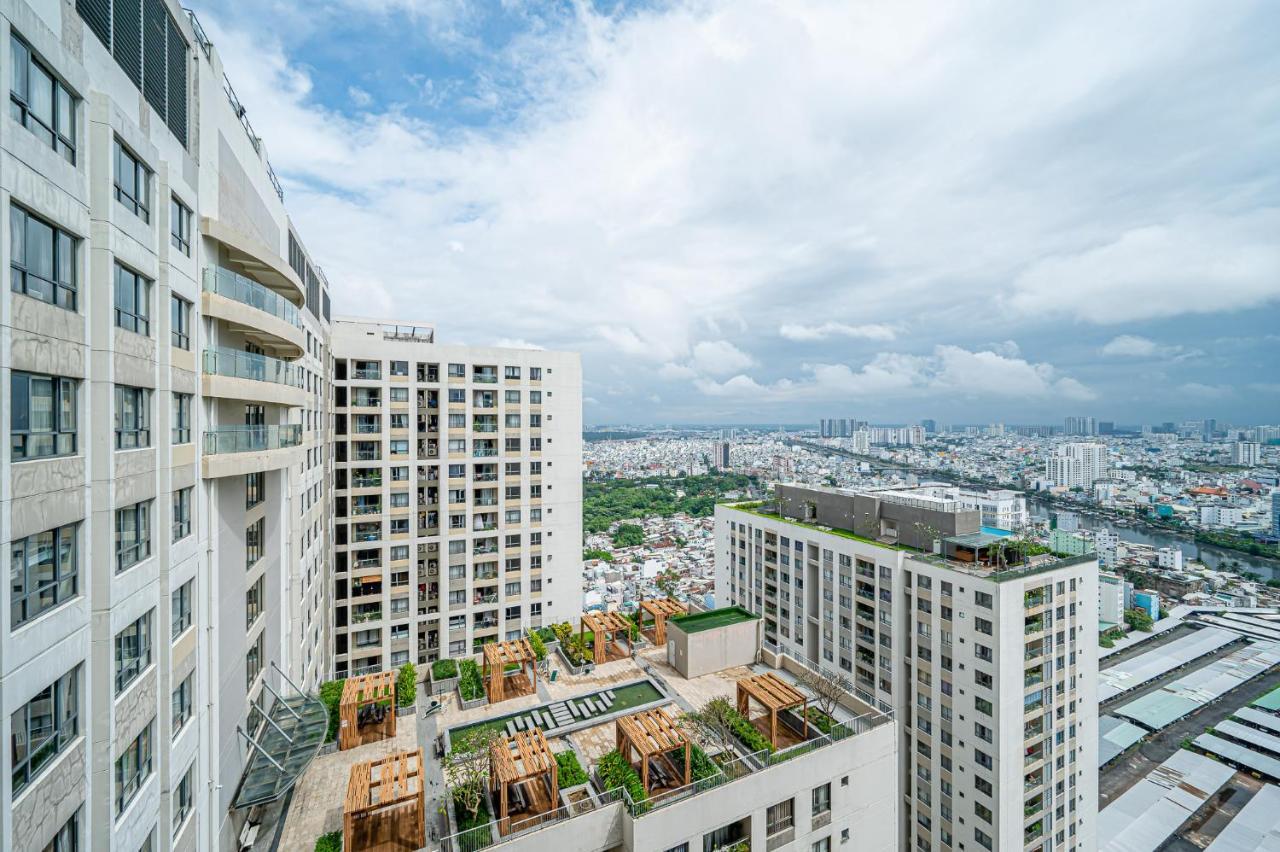 Cozy Apartment, City Center , The Goldview D4 Ho Si Minh-város Kültér fotó